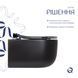 Унітаз підвісний Qtap Taurus безободковий з сидінням Soft-close QT2433084EUQMB Фото 4 з 9