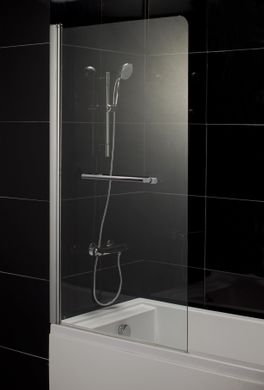 Фото Штopкa для ванны Eger 80x150, стекло прозрачное, левая (599-02L)