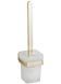 Йоржик для унітазу VBI MARS 2 BRUSHED GOLD (VBI-040110BG) Фото 1 з 2