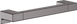 Hansgrohe AddStoris Поручень в душ 32.7/34.8 x 7.9 см Brushed Black (41744340) Фото 1 из 2