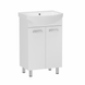 Комплект мебели RJ SOFT-L: тумба напольная + умывальник накладной, 50см, белый (RJFU023-0150WHSET) Фото 1 из 2