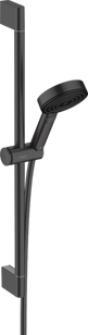 Фото Душевой набор Hansgrohe Pulsify Select Relaxation 105 3jet 65 см EcoSmart Matt Black (24161670)