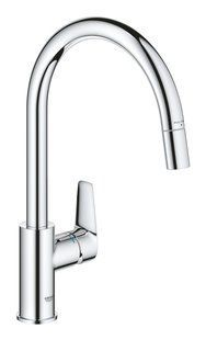 Фото Grohe BauEdge New Одноважільний смеситель для кухни (30536000)