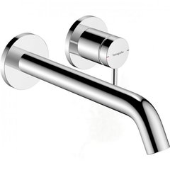 Настенный смеситель для умывальника Hansgrohe TECTURIS S (73351000), внешняя часть