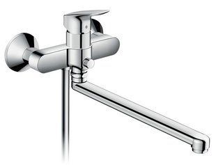 Фото Смеситель для ванны Hansgrohe Logis с длинным изливом 71402000