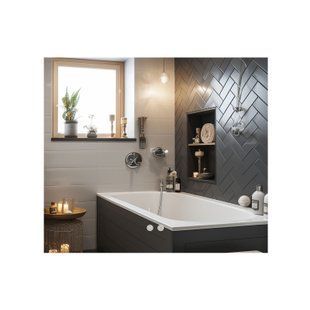 Фото Зеркало Qtap Taurus (TA1) 800&times;600 мм с LED-подсветкой Touch, с антизапотеванием, с диммером, рег. темп. цвета (3000-6500K) QTTAU8006004895