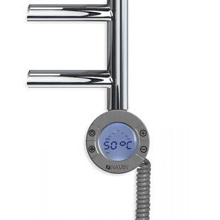 Фото ТЭН для полотенцесушителя Navin Sigma 300W серый, с функцией программирования (20-746033-3030)