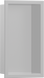 Hansgrohe XtraStoris Original Настінна ніша з інтегрованою рамкою 30х15х10см Stainless Steel Optic (56057800) Фото 1 з 7