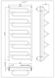Рушникосушка KOSSER Ілюзія 1100х530 (ДІ07) Фото 3 з 3