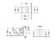 Унитаз подвесной Duravit ME by Starck Rimless® с крышкой SoftClose (45290900A1) Фото 3 из 3
