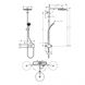 Душова система з термостатом Hansgrohe PULSIFY Showerpipe шліфована бронза (24220140) Фото 3 з 5