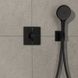 Термостат скрытого монтажа Hansgrohe SHOWERSELECT COMFORT E черный матовый (15572670) Фото 2 из 5