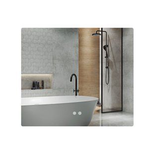 Фото Зеркало Qtap Taurus (TA2) 800&times;600 мм с LED-подсветкой Touch, с антизапотеванием, с диммером, рег. темп. цвета (3000-6500K) QTTAU8006004895