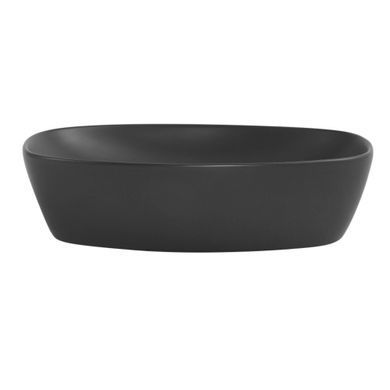 Фото Комплект Qtap Robin Anthracite 3 в 1: підвісний унітаз Ultra Quiet + біде підвісне + раковина накладна QTROBAN49157
