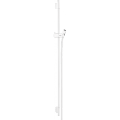 Фото Душевая штанга Hansgrohe Unica S Pura 90 см со шлангом 160 см Matt White (28631700)
