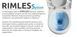 Подвесной унитаз REA IVO RIMLESS белый (REA-C9201) Фото 9 из 10