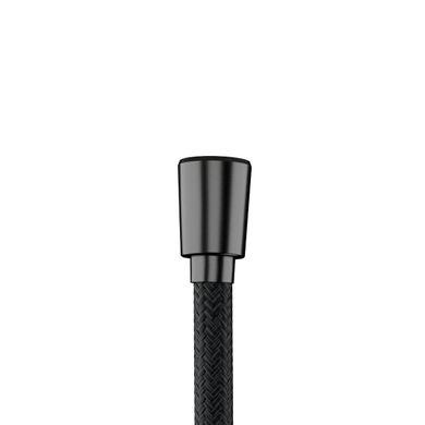 Фото Шланг для душа Hansgrohe Designflex 125 см черный матовый хром (28220340)