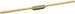 Верхняя часть Hansgrohe RainDrain Flex для канала 1200 мм Polished Gold Optic (56047990) Фото 1 из 3