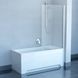 Штopa для ванни нeрухома одоелементна Ravak PVS1 80 Satin Transparent Фото 1 з 2