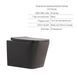 Комплект Qtap Tern Anthracite 3 в 1: підвісний унітаз Ultra Quiet + біде підвісне + раковина накладна QTROBAN49157 Фото 3 з 11