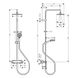 Душова система Hansgrohe Vernis Shape Showerpipe 230 1jet (26286670) з термостатом, чорний матовий Фото 3 з 3