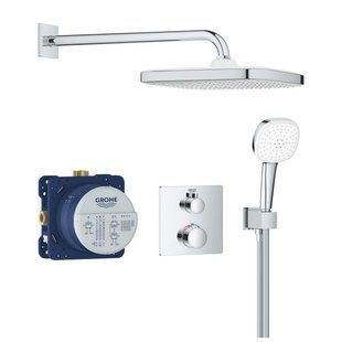 Фото Grohe Grohtherm Прихована душова система з Tempesta 250 Cube (34871000)