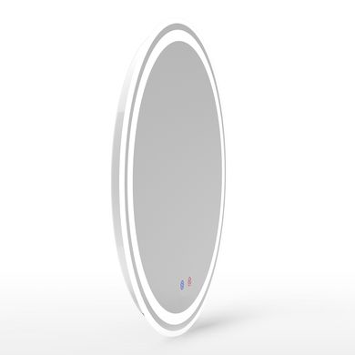 Фото Дзеркало кругле Volle 16-21-600, 60см * 60см, з підсвічуванням, диммером, підігрівом дзеркала