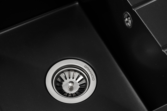 Фото Кухонна мийка Granado Madrid Black Shine 580x500