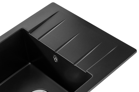 Фото Кухонна мийка Granado Madrid Black Shine 580x500