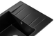Кухонна мийка Granado Madrid Black Shine 580x500 Фото 3 з 8