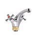 Смеситель для раковины Lidz Lamb 161F двухвентильный LDLAM161FCRM35446 Chrome Фото 1 из 4