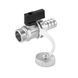 Зливний кран Karro 1/2" РН нікельований KR-11074 Фото 1 з 3