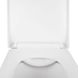 Унитаз подвесной Qtap Tern безободковый с сиденьем Soft-close QT1733052ERW Фото 5 из 10