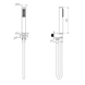Душевой набор Volle CASCADA B50 pistola gris (1586.170205) Фото 2 из 2