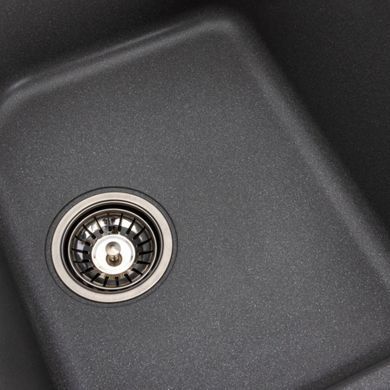 Фото Гранитная мойка для кухни Platinum 7950 Equatoria матовый Серый муссон