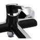 Змішувач для ванни Qtap Grand (з душовим гарнітуром) QTGRABCR006 Chrome/Black Фото 4 з 7