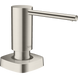 Дозатор кухонный Hansgrohe A71 врезной для моющего средства 500 ml, цвет Stainless Steel (40468800) Фото 1 из 4