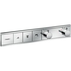 Фото Термостат на три клавіші Hansgrohe RainSelect, прихований монтаж, хром 15381000