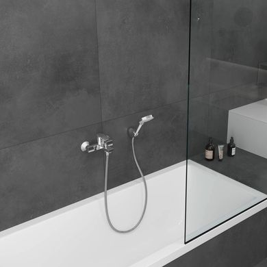 Фото Змішувач для ванни Hansgrohe VERNIS SHAPE, хром (71450000)