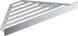 Hansgrohe AddStoris Полиця кутова 14.8х14.8 x 30.5 см Chrome (41741000) Фото 1 з 7