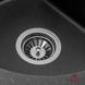 Кухонна мийка гранітна Granado Lugo Black shine 480x500 Фото 4 з 6