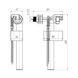 Арматура ANIplast клапан бокової подачі 1/2" WC5050EU Фото 2 з 2