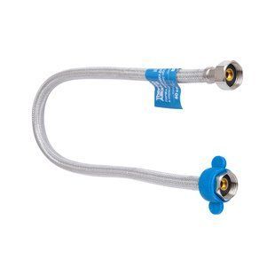 Шланг&nbsp;для&nbsp;води&nbsp;Thermo Alliance Standart 40&nbsp;см, нерж.&nbsp;обплетення в&nbsp;силіконі,&nbsp;1/2"ВВ&nbsp;TAS389W40