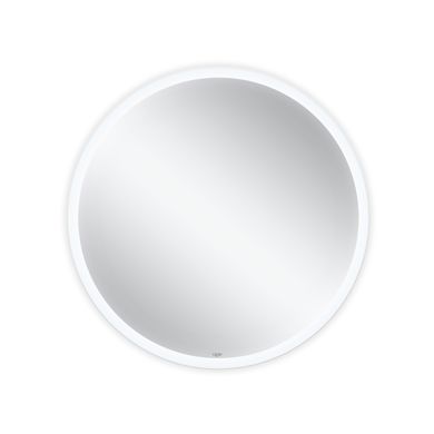 Фото Зеркало Qtap Virgo R800 с LED-подсветкой кнопочный выключатель, QT1878250680W