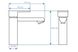 Змішувач для раковини REA MAYSON чорний низький (REA-B5100) Фото 5 з 5