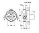 Встроенный механизм смесителя для ванны/душа Grohe Non Rapido OHM 33961000 Фото 2 из 2