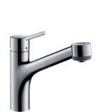 Фото Змішувач для кухні з висувним виливом Hansgrohe Talis S 32841000