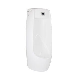 Фото Пісуар підлоговий Qtap Scorpio з ІЧ-датчиком автоматичного змиву 440x360x995 White QT1488101HW
