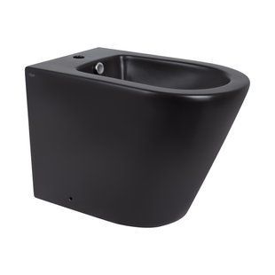 Біде підлогове Qtap Scorpio 530x360x395 Matt black QT14441003CMB (QT14441003CMB)