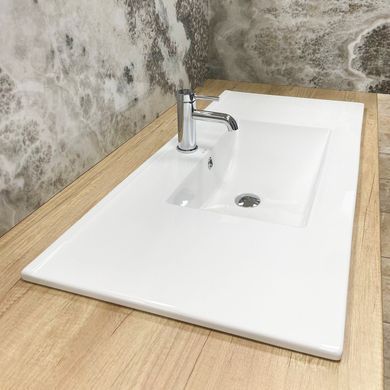 Фото Умывальник врезной VBI FERRARA 100 WHITE (VBI-018030)